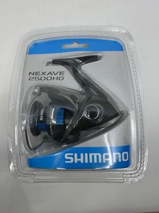 NEW - Shimano Fishing Nexave 2500HG Spinning Reel 4 Bearings 6.2:1 NEX2500HGFIC - Afbeelding 1 van 2