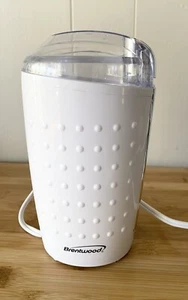 Brentwood Coffee and Spice Grinder, 4 oz, White Model CG-158W - Picture 1 of 6