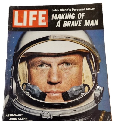 Life Magazine February 2, 1962 Astronaut John Glenn ~Making of a Brave Man - Image 1 of 4
