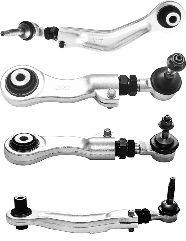 LYKT 4pcs Rear Adjustable Camber&Toe arms Kit for BMW 5~7series、M5/M6/X5/Z8 - Image 1 of 4
