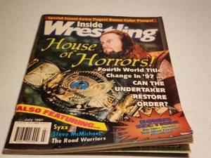 Inside Wrestling Magazine July 1997 The Undertaker HHH - Picture 1 of 3