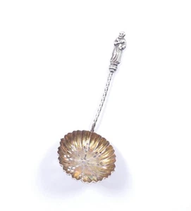 Apostelsieb Löffel William Devenport 1901 gepunzt 925 Sterling Silber 8,3 g  - Bild 1 von 8