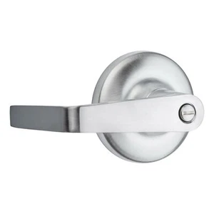 Tell LC2476CTL 26D 234 T HD Satin Chrome Privacy Lever, Grade 2 - Picture 1 of 8