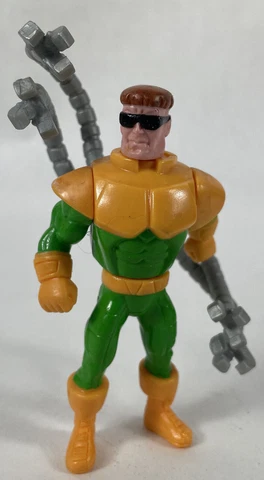 VTG: 1995 Marvel Dr. Octopus Spider Man 4” Action Figure Mattel Cover