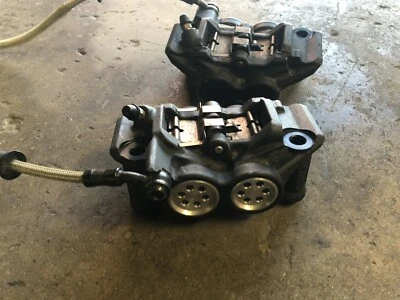 Yamaha YZF R1 YZFR1 15 16 17 18 19 2016 2017 2018 2019 OEM Front Brake Calipers - Image 1 of 4