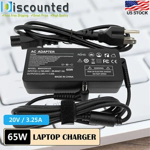 65W 20V Adapter Power Supply Charger Cord for Zebra LP2844 LP2722 LP2622 LP2122 - Picture 1 of 10