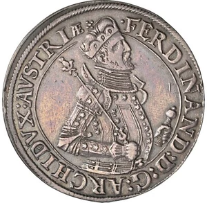 Austria - 1564-95 Ferdinand Taler - NGC XF40 - VERY PLEASANT - CABINET TONING! - Picture 1 of 4