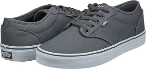 Zapatillas de atwood para hombre Vans talla 13, lona blanca peltre, - Imagen 1 de 9