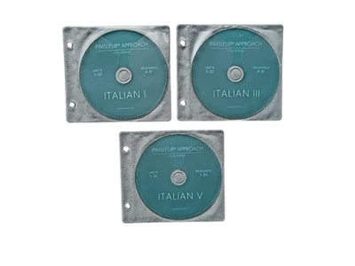 Pimsleur Gold Italian Language Complete - Parts I to V - 150 lessons, CD drive - Image 1 of 3