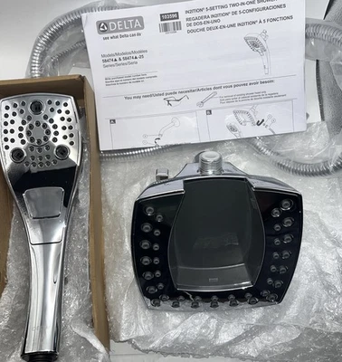 Delta 58474-25 In2ition 2.5 GPM Multi Function 2-in1 In2ition - Chrome - Image 1 of 4