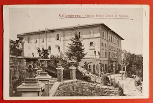 Postcard Firenze Vallombrosa Grand Hotel Croce Di Savoia 1910 (C 92) - Picture 1 of 2