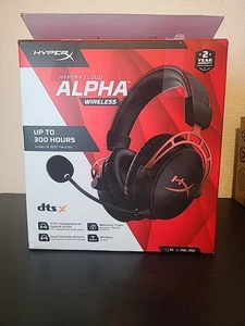 HyperX Cloud Alpha Wireless Gaming Headset for PC 300-hour Battery - Picture 1 of 11