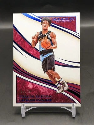 Collin Sexton Panini #79 Immaculate Blue 4/25 - Image 1 of 2