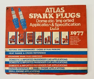 Atlas Spark Plugs Domestic/Imported Application & Specification Data 1977 - Picture 1 of 9