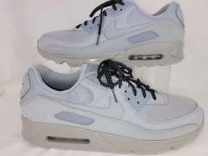 Nike Air Max 90 Mens Size 14 Wolf Grey Sneakers CN8490 001 - Picture 1 of 15