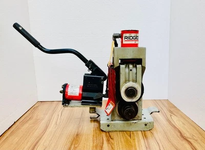 RIDGID 918 Hydraulique Rouleau Rainureuse / Rainurage Machine #6 - Image 1 of 4