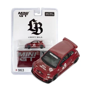 MINI GT 1:64 595 LB-WORKS x Abas Works Red Dealer Blister - Picture 1 of 5