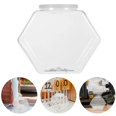  Keksglas Mit Deckel Plätzchendose Kunststoff Bonbongläser Süßigkeitenschale - Bild 1 von 4
