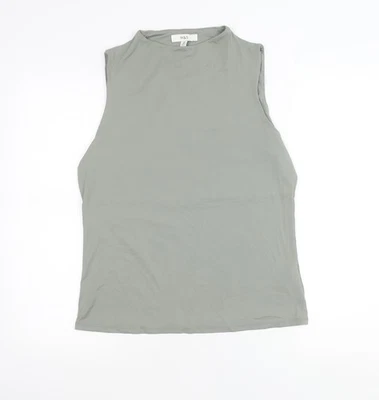 Marks and Spencer Womens Grey Size 16 Mock Neck Sleeveless Tank Top — 第 1/4 张图片