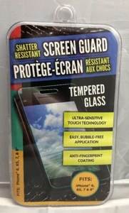 Screen Guard Fits iPhone 8 7 6s 6 Screen Protector Glass, Tempered Glass - Picture 1 of 2