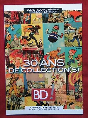 Catalogue Vente BD Collection D'albums Rares Coutau Bégarie 1er Octobre 2011 • 8.51£