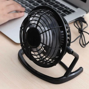 Mini Tisch Lüfter Leise Ventilator Clip Tischventilator mit Akku Leise USB Fan - Bild 1 von 8