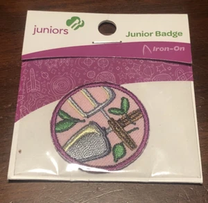 Girl Scouts Badge Gardening GSUSA Junior Badge New Sealed Plants Shovel Activity - Picture 1 of 6