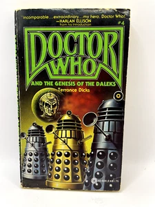 VTG Doctor Who and the Genesis of the Daleks (1979) by Terrance Dicks Novel #4 - Picture 1 of 3