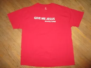 MAGLIETTA CONCERTO JEREMY CAMP Christian Give Me Jesus You Can Have This World XL - Foto 1 di 4