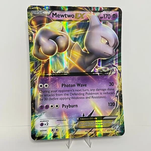Tarjeta Jumbo Mewtwo EX - XY183 Black Star Promo - Holo Pokémon TCG 2016 - Imagen 1 de 4