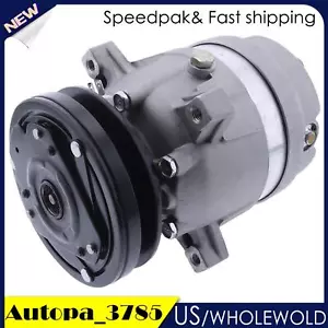 A/C Compressor 16608303201 for Kioti DK45S DK55 DK55C DK65C DK901C Tractor NEW - Picture 1 of 6
