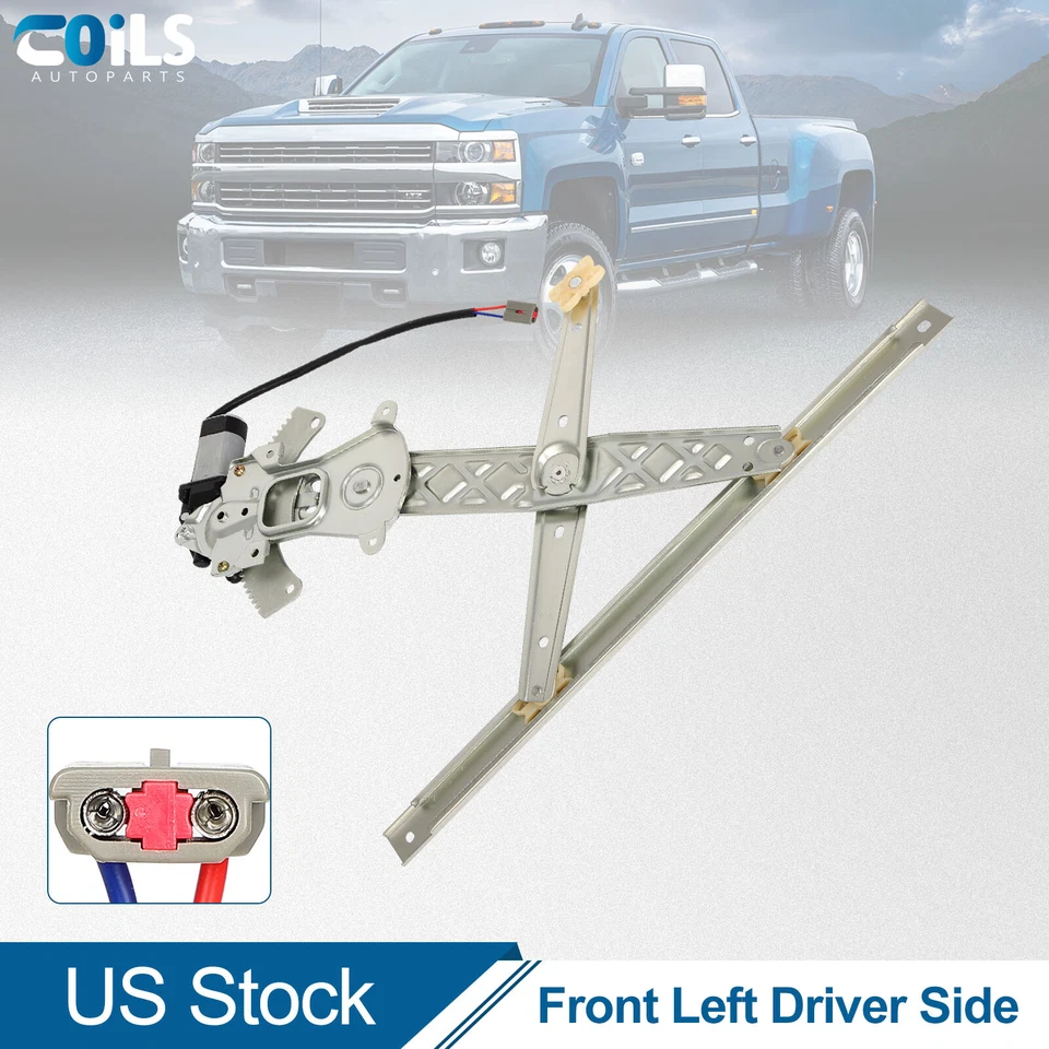 Regulador de ventana delantero izquierdo para Lincoln Continental 1995-2002 sedán con motor Foto 1 de 4