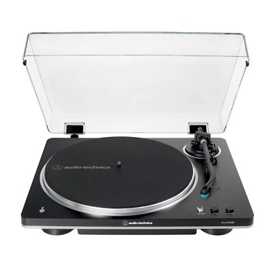 Audio-Technica AT-LP70XBT schwarz Plattenspieler vollautomatisch Riemenantrieb  - Bild 1 von 4