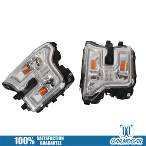 Head Lamp LED Light Strip Bar Projector Headlight Fits For 2015-2017 Ford F150  - Picture 1 of 11