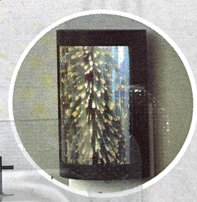 Better Homes and Gardens LED Night Light 3-D Firework Design Black Finish - Image 1 of 4