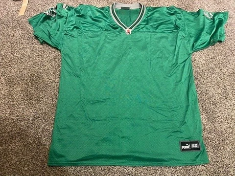 Vintage SASKATCHEWAN ROUGHRIDERS Puma '90s Era Jersey Sz Adult XXL Cover