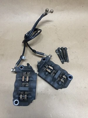 07-14 Juego de pernos de pinzas de freno delanteras Yamaha YZF 1000 R1 OEM #0232 Foto 1 de 4