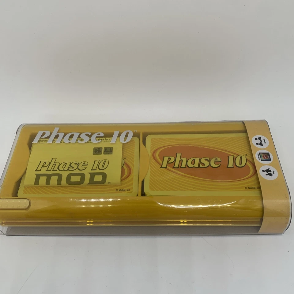 Phase 10 Mod Card Game Mattel 2011 W6792