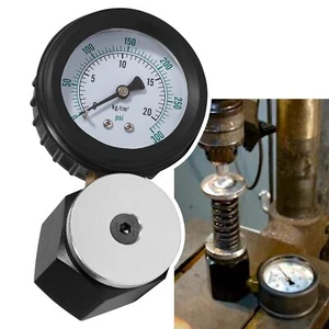 66835 Universal Mini Valve Spring Pressure Tester Gauge 0-300 PSI 0-20 KG/CM2 - Bild 1 von 12