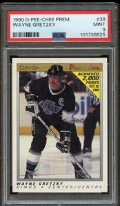 1990 O-PEE-CHEE Hockey #38 Wayne Gretzky PSA 9 - Imagen 1 de 2