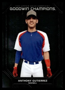 2024 UD Goodwin Champions Platino 67 Anthony Gutiérrez - Béisbol - Imagen 1 de 2