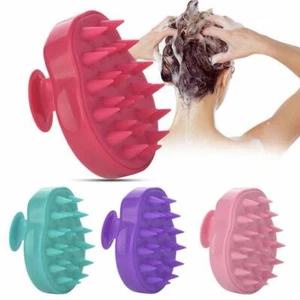 Hair Growth Promoting Stress Reducing Scalp Massaging Shampoo Bath Shower Brush - Picture 1 of 12