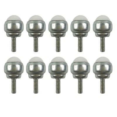Kugelrollen für Möbel 10pcs Drehbare Kugelrollen Schwerlast Mini Rollen 3.3*1... - Bild 1 von 4