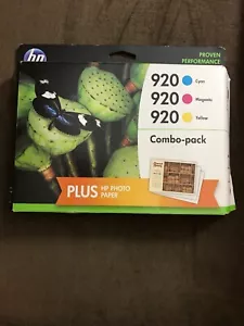 HP 920 Color Ink Combo Pack New & Sealed Exp 4/17. - Picture 1 of 1