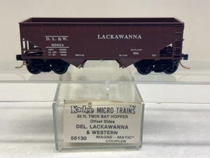 N Scale Kadee Micro Trains MTL 55130 DL&W 83654 Hopper - Picture 1 of 4