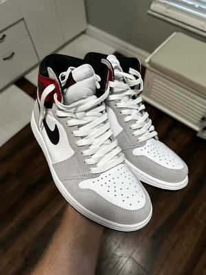 Air Jordan 1 Retro Alto OG Gris Claro Humo 2020 Talla 9.5 Foto 1 de 4