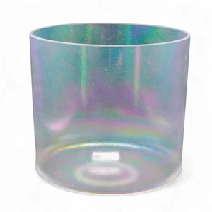 Crystal Tones 8" Platinum Quartz Crystal Singing Bowl (A#3-20) - Picture 1 of 4