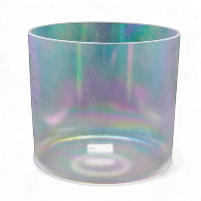 Crystal Tones 8" Platinum Quartz Crystal Singing Bowl (A#3-20) - Image 1 of 4