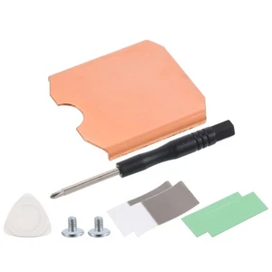 1Stk M.2 2230 SSD Kühlkörper Kühler Kupferkühlkörper mit Silikon Wärmeleitpads - Bild 1 von 5