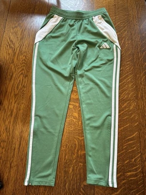 Pantalones de entrenamiento Adidas JI8903 Tiro 24 verde/blanco para hombre nuevos con etiquetas Foto 1 de 4